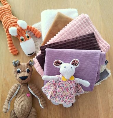 quel tissu utiliser pour coudre une peluche