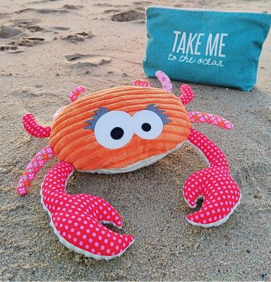 Une peluche crabe Patron de Nana Biscotte