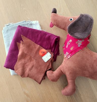 peluche cousue avec des tissus pas cher