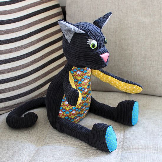 peluche chat Laëtibricole La malle aux Merveilles